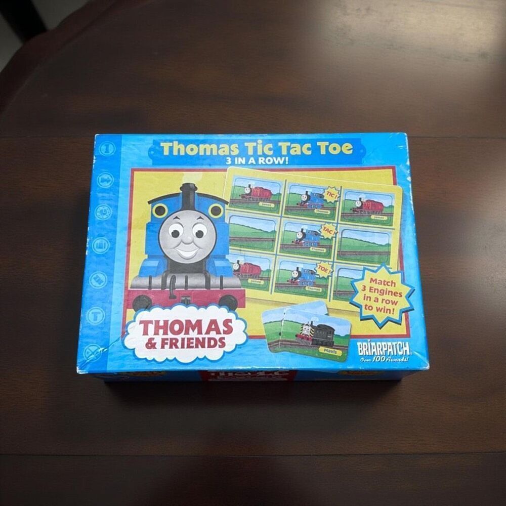 Vintage 2004 Thomas & Friends Tic Tac Toe Game COMPLETE